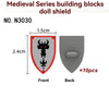 N3025-3030 Medieval Castle Shield Minifigures accessory