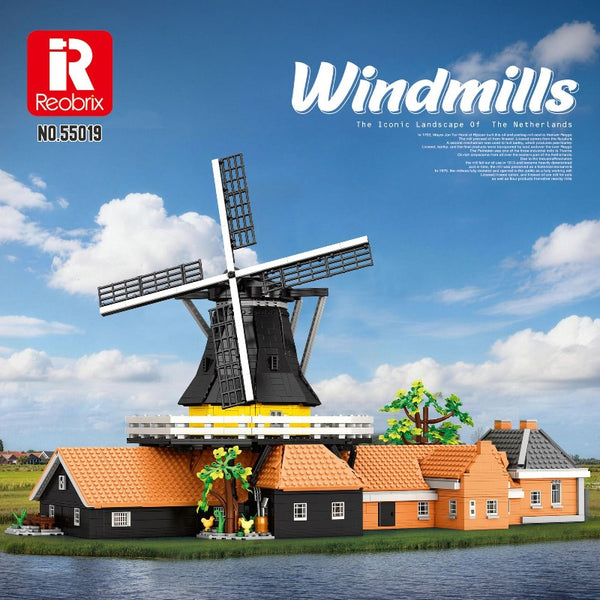 4801PCS Reobrix 55019 Dutch Windmill – Joy Bricks