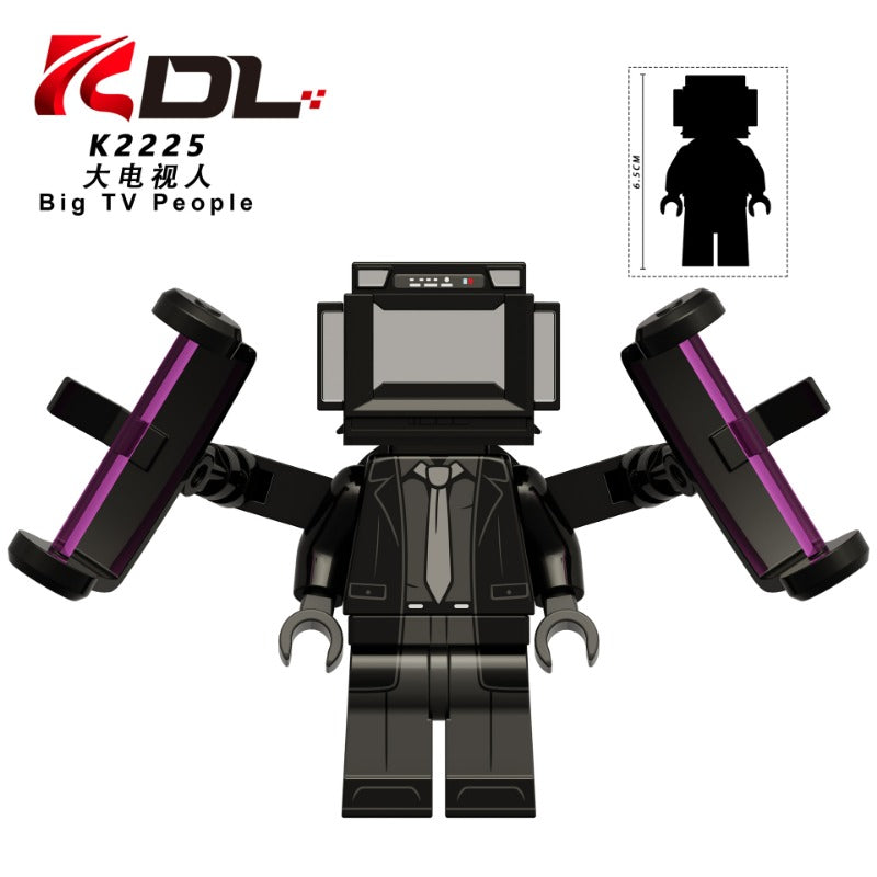 KDL834 Skibidi Toilet series Minifigures – Joy Bricks