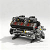 1409pcs 36301 V12 DOHC ENGINE