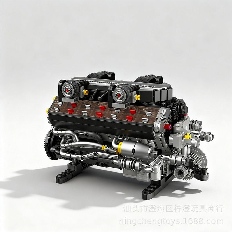 1409pcs 36301 V12 DOHC ENGINE