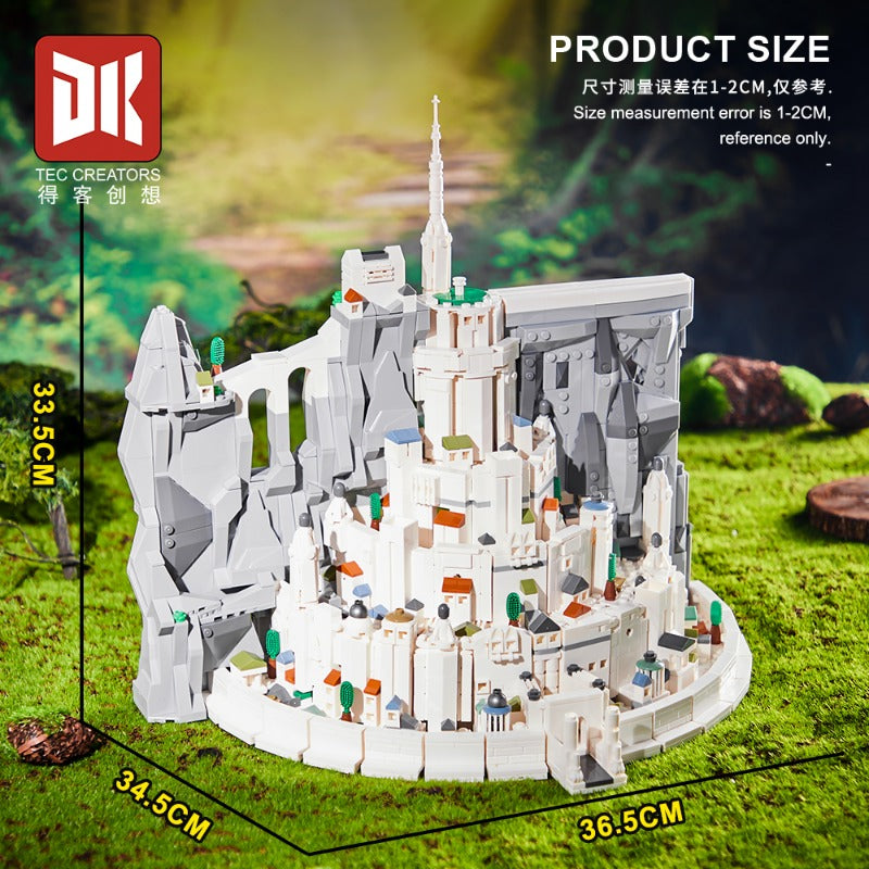 2318 pcs DK 7072 The Lord of the Rings: Minas Tirith