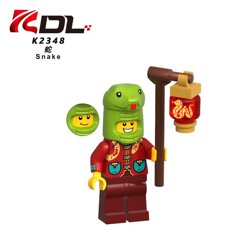 KDL854 Chinese Zodiac New Year Series Minifigures – Joy Bricks