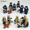 M8019 M8019-1 M8085 M8084 Special Police of Counter-Terrorism Force Minifigures