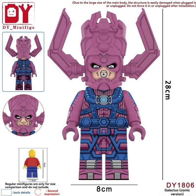 DY1805-1806 Fantastic Four series Galactus large Minifigures – Joy