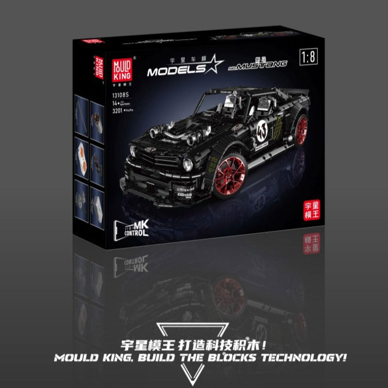 3201pcs Mouldking 13108S Ford Mustang Hoonicorn V2 1:8 – Joy Bricks