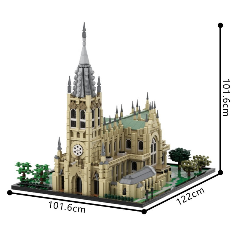 (Gobricks version) 4106pcs MOC-165741 Grace Church NYC