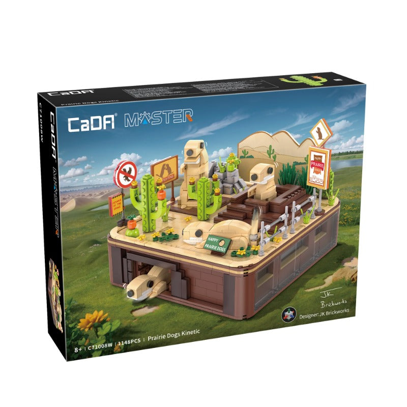 1148 pcs CaDA C71008 Prairie Dogs Kinetic – Joy Bricks