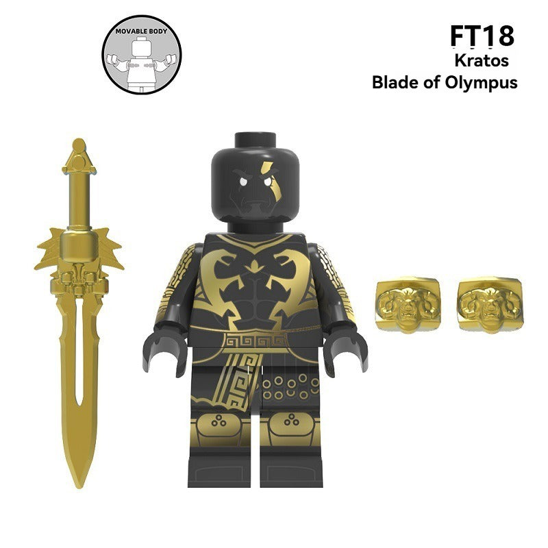 FT16-19 The God of War series Greek War God Kratos Minifigures