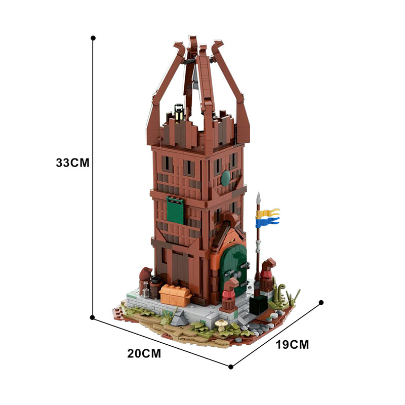 (Gobricks version) MOC-137941 Rohan Watchtower Middle-Earth