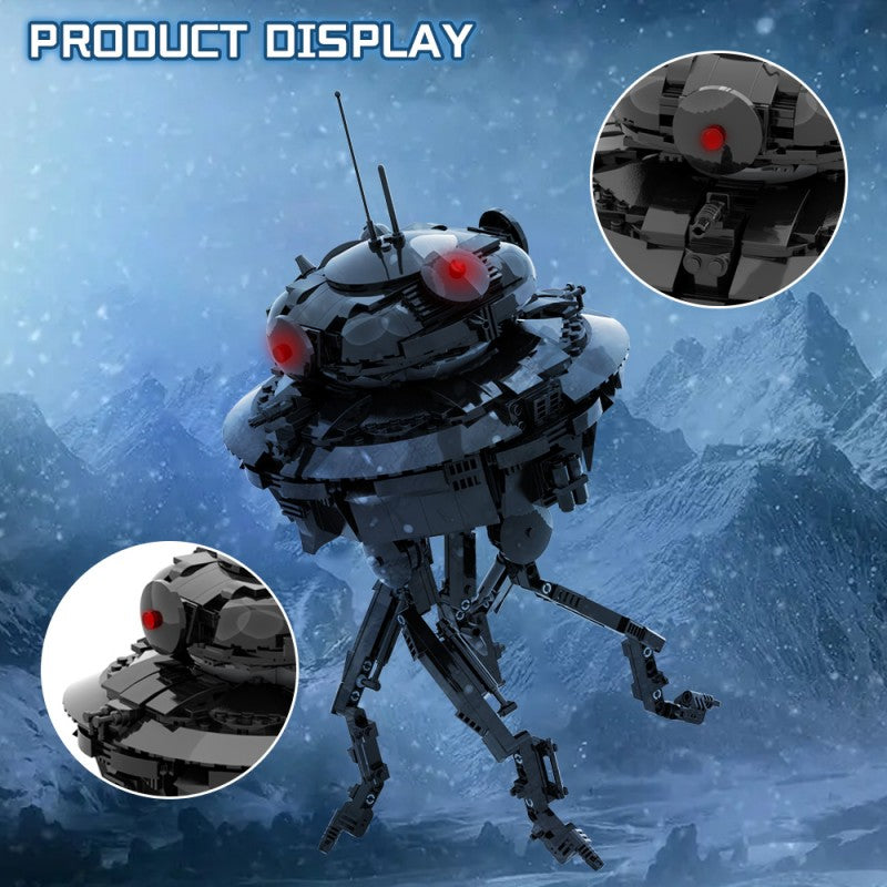(Gobricks version) 835pcs MOC Imperial Probe Droid - UCS Scale