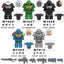 MY606-610 Empire Robot Warrior Minifigures