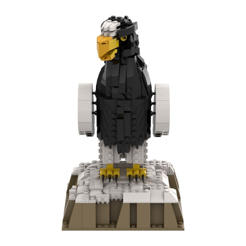(Gobricks version) 781pcs MOC-211400 Steller's Sea Eagle