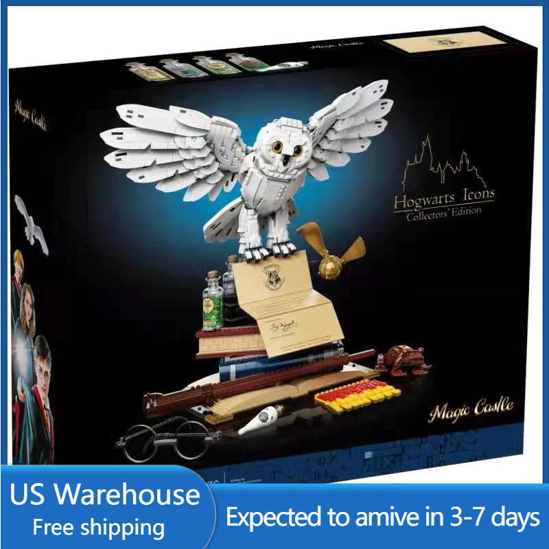 (Ship from US warehouse)3010PCS Hogwarts Icons Collectors' Edition