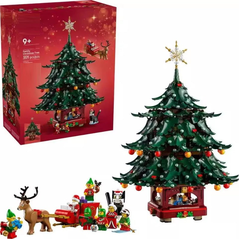 3171 pcs Family Christmas Tree Decoration