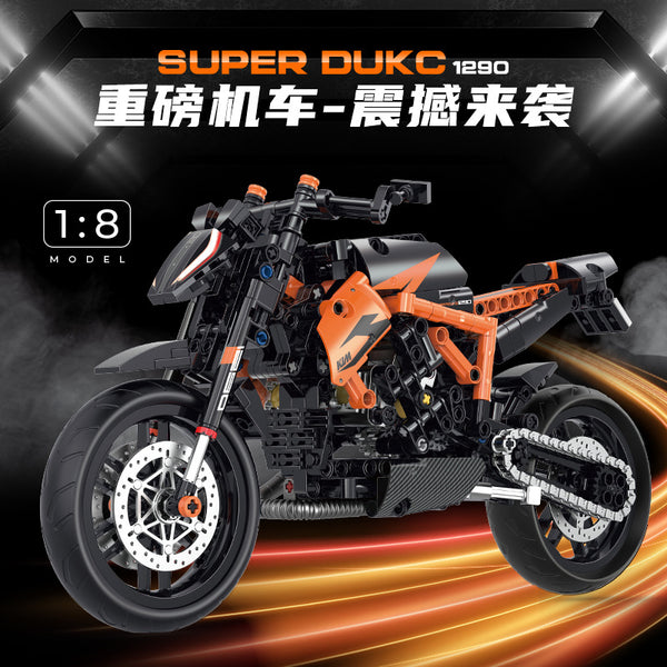 579 pcs SG 60501 KTM Superduke 1290R – Joy Bricks