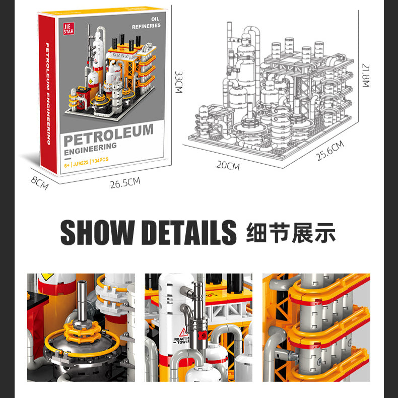 JIESTAR Chemical Series : Pumping unit & Oil refinery & Transport storage factory