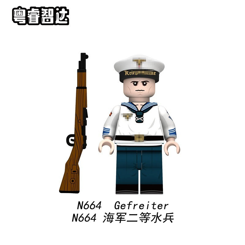 N661-666 Military Series Navy Minifigures (new, updating) – Joy Bricks