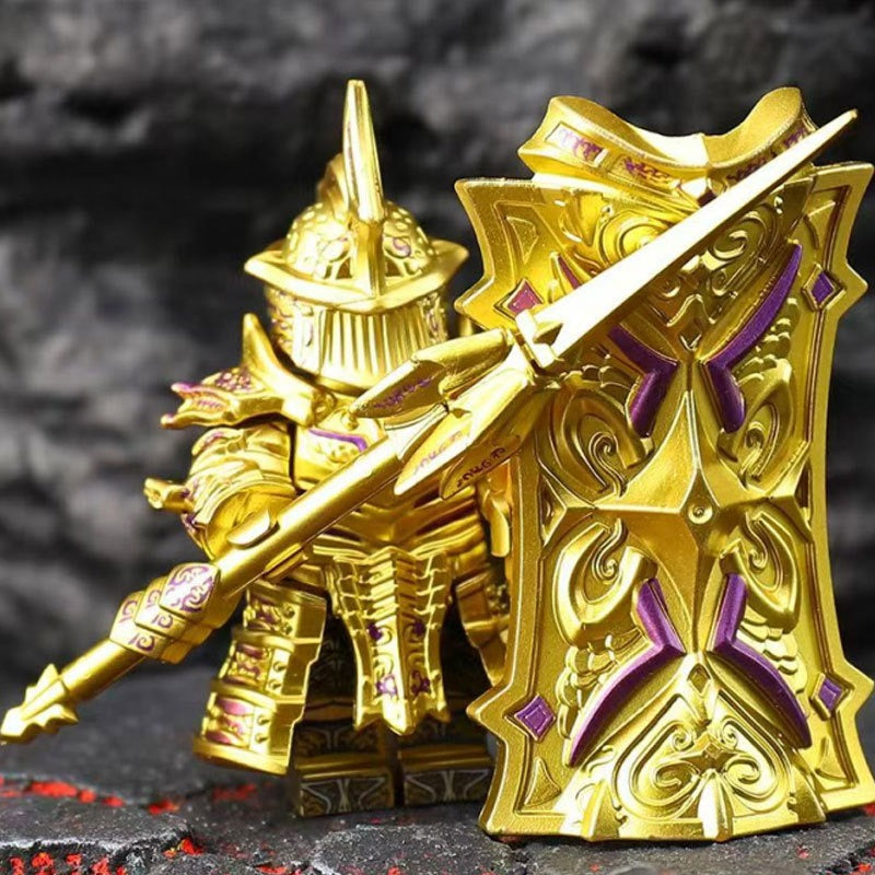 Lzy100-104 Demon Soul Tower Knight Medieval Guard Minifigures