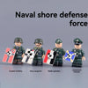 MT48-MT51 World War II Maritime War German Character Minifigures