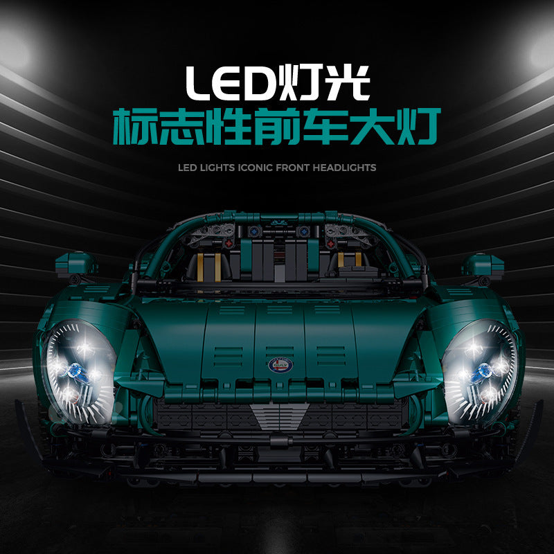 4208pcs GULY 10621 Alfa Romeo (Electroplating Limited Edition)