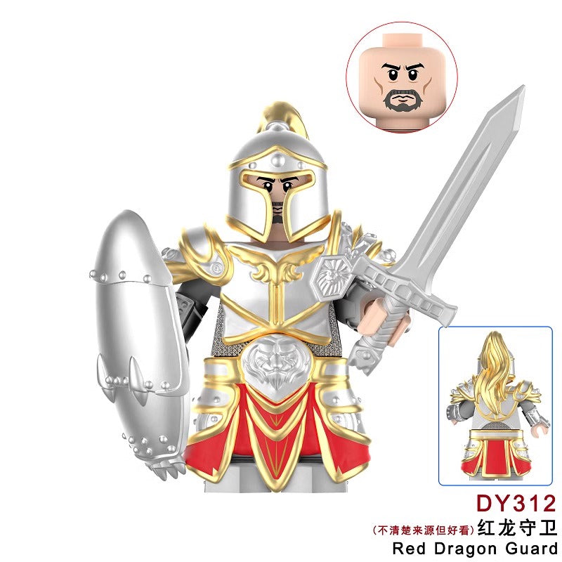 DY306-312 World of Warcraft Stormwind Alliance Soldier Medieval