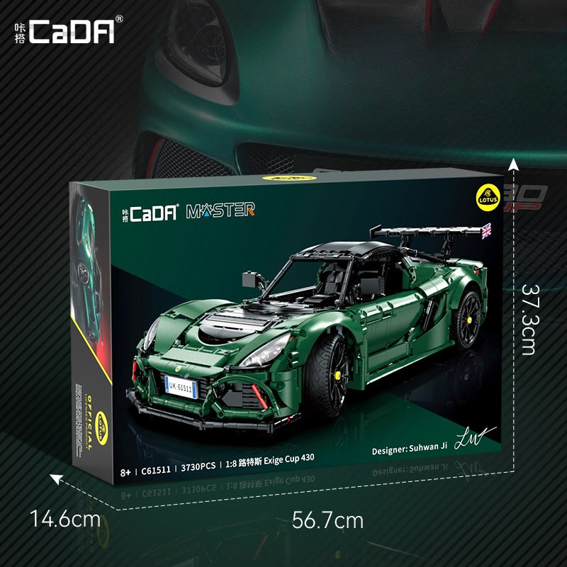 lotus 3730 PCS CADA C61511 Lotus Exige Cup 430 Sports Car – Joy Bricks
