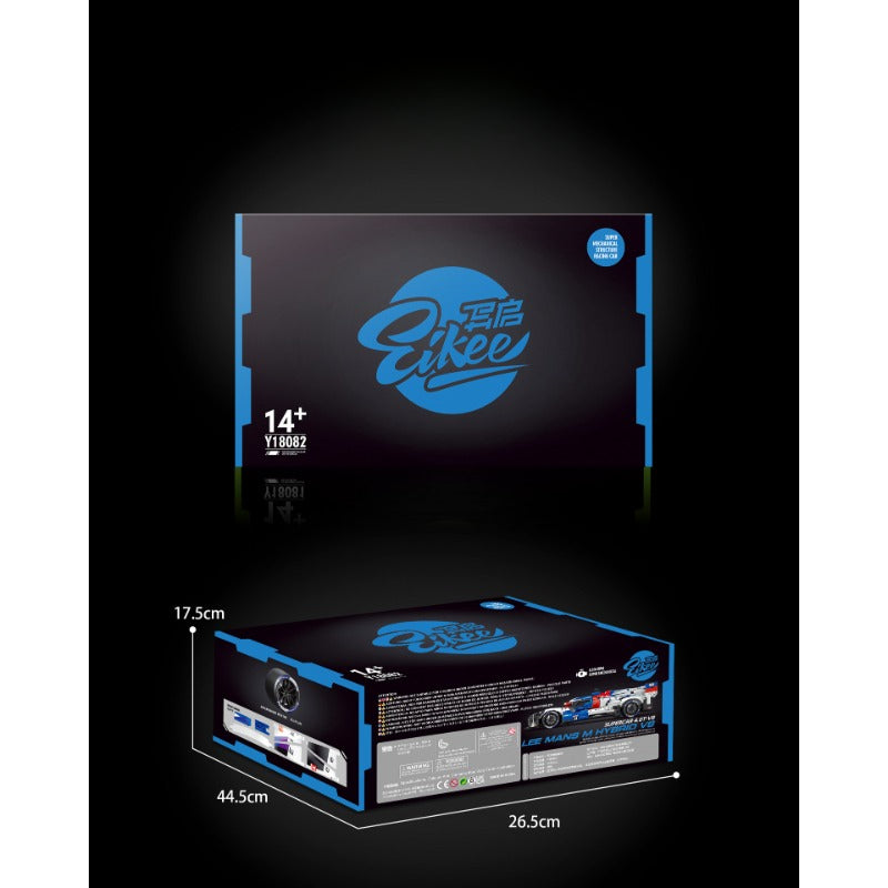 3507pcs Eikee Y18082 LEE MANS M HYBRID V8 1:8