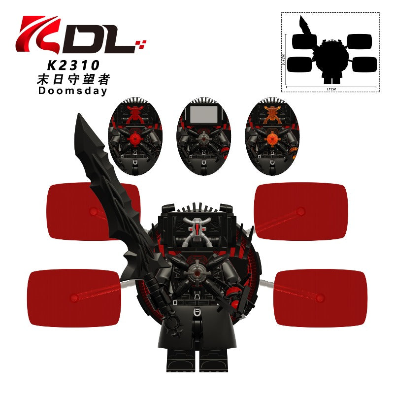 KDL848 Skibidi Toilet series Minifigures – Joy Bricks