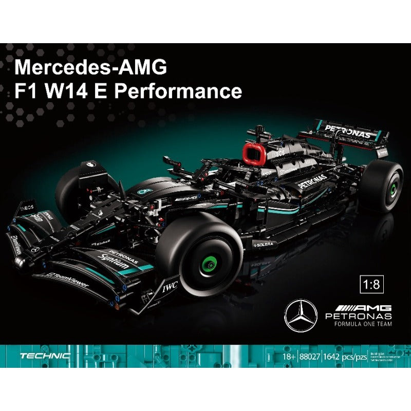 1642 pcs Mercedes-AMG F1 W14 E Performance 1:8 – Joy Bricks