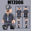 MTZ004-007 WWII German Soldier Camouflage Warrior Minifigures
