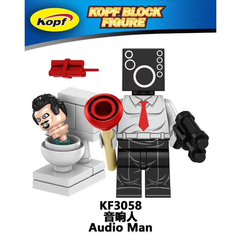 KF6203 Toilet Man Series Sound Man TV Man Surveillance Man