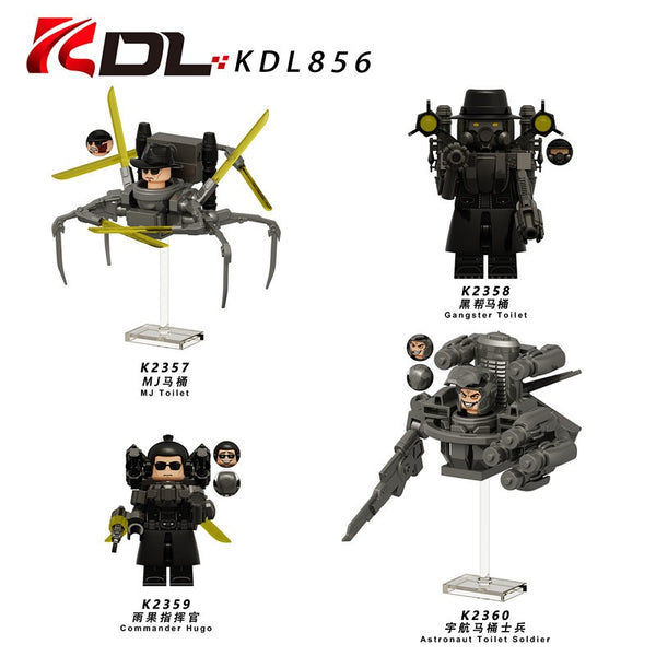 KDL856 Skibidi Toilet series Minifigures – Joy Bricks