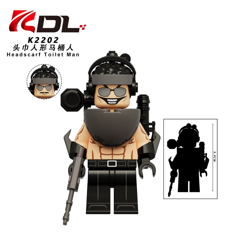 KDL829 Skibidi Toilet series Minifigures – Joy Bricks