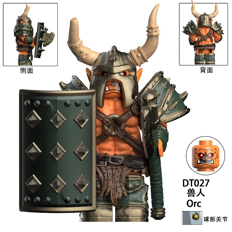 DT8905 world of warcraft Series Orc Minifigures – Joy Bricks