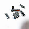 4pcs Chrome Engine Exhaust Pipe Building Blocks Parts