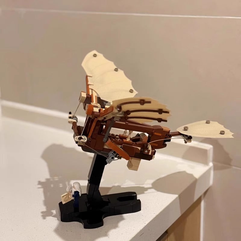 493 pcs Leonardo da Vinci's Flying Machine