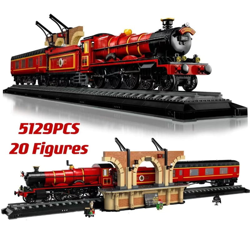 5129PCS 87020 Hogwarts Express Compatible 76405