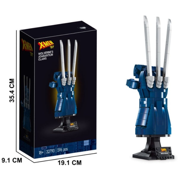 596 pcs 32790 Wolverine's Adamantium Claws – Joy Bricks