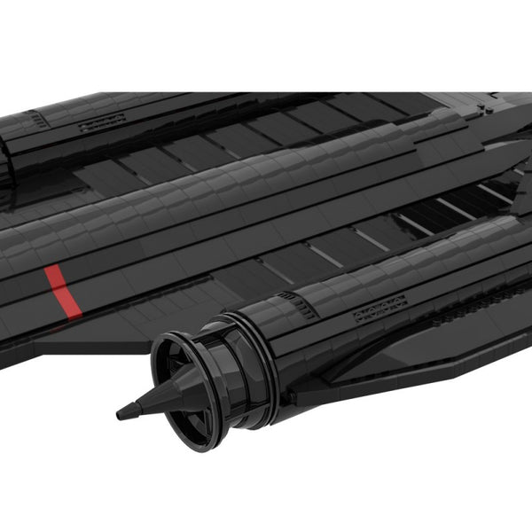 Gobricks version) 2854pcs MOC-206128 SR-71 Blackbird – Joy Bricks