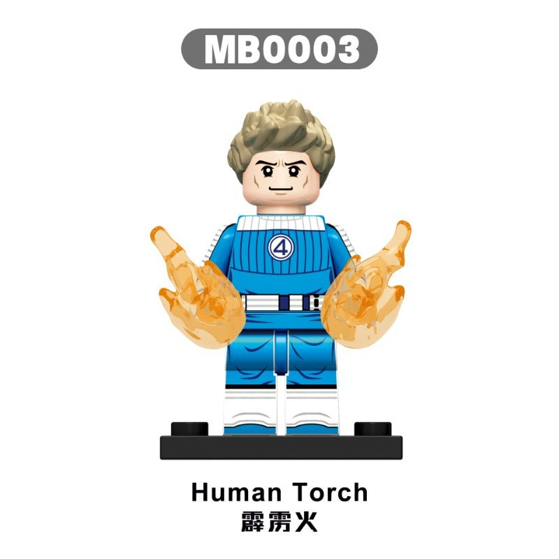 MB0001-MB0005 Fantastic Four Series Minifigures – Joy Bricks
