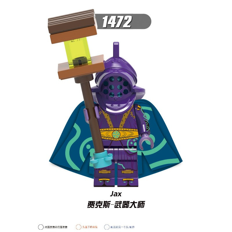 X0283 League of Legends Pantheon Jinx Ashe Minifigures-1 – Joy Bricks