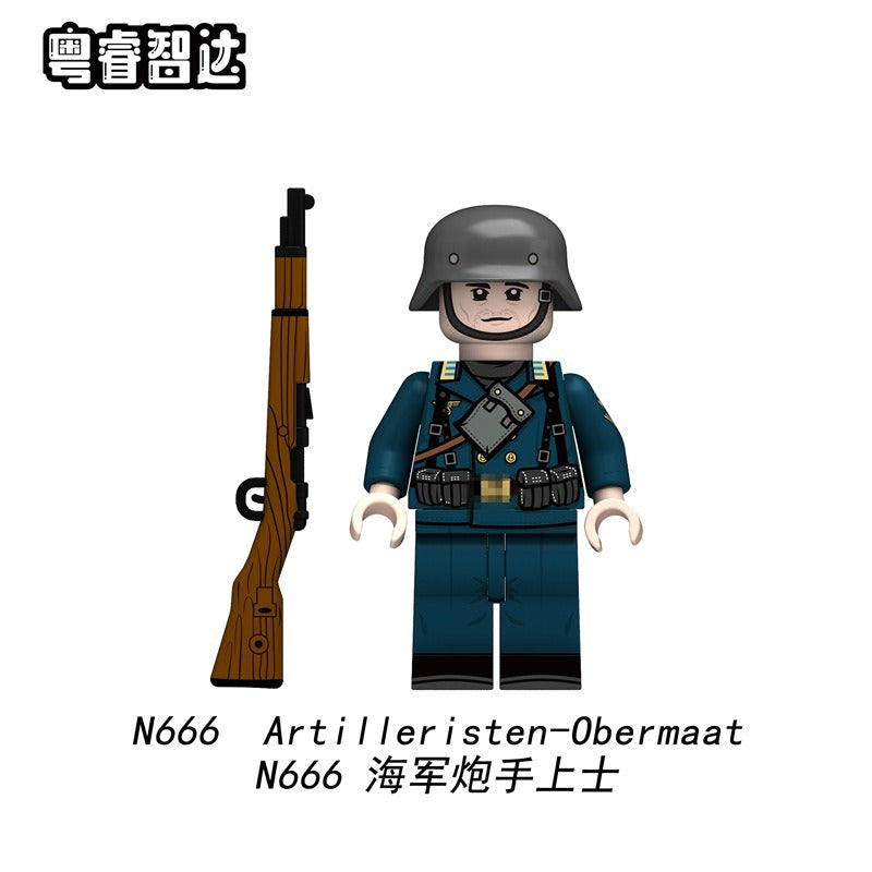 N661-666 Military Series Navy Minifigures (new, updating) – Joy Bricks