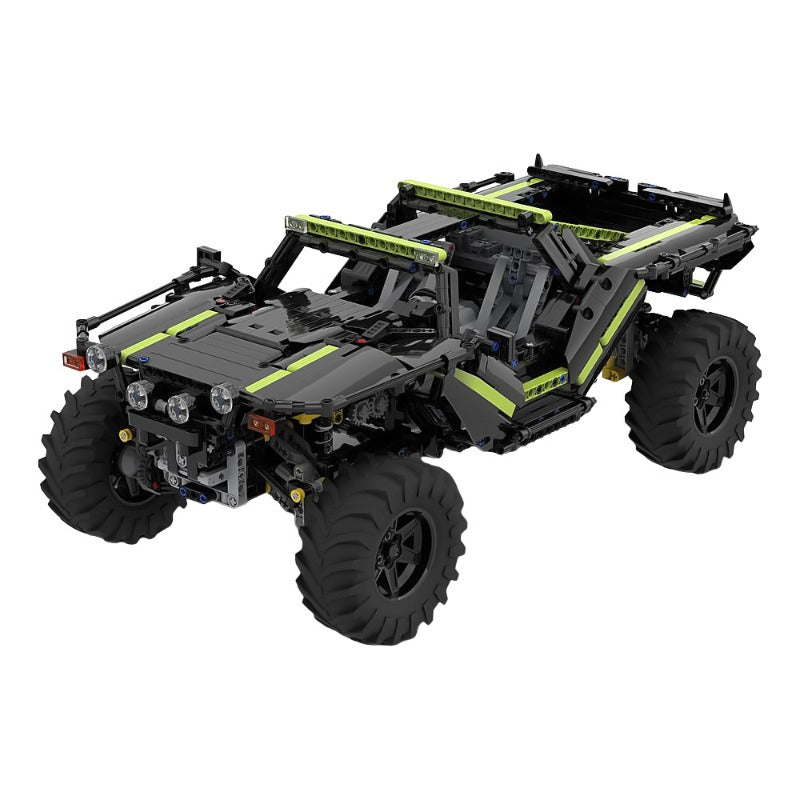(Gobricks version)  1607 pcs MOC-166891 Halo Warthog M12-B (Scout Version)
