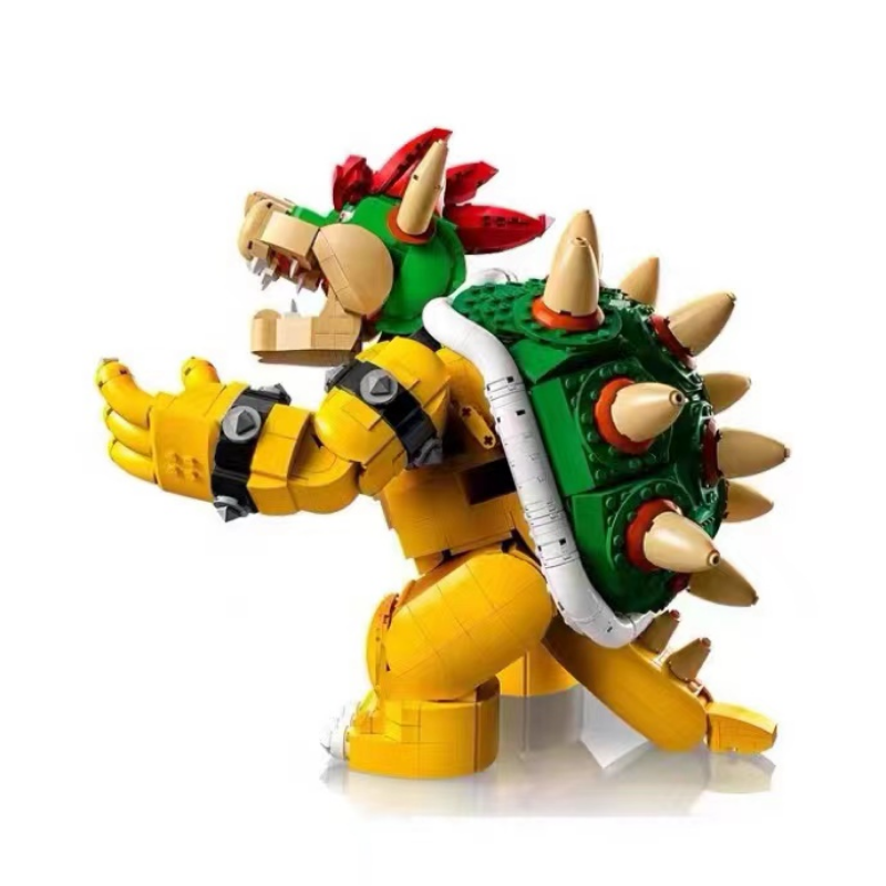 (Ship from European warehouse) 2807 PCS 87031 Super Mario The Mighty Bowser Compatible 71411