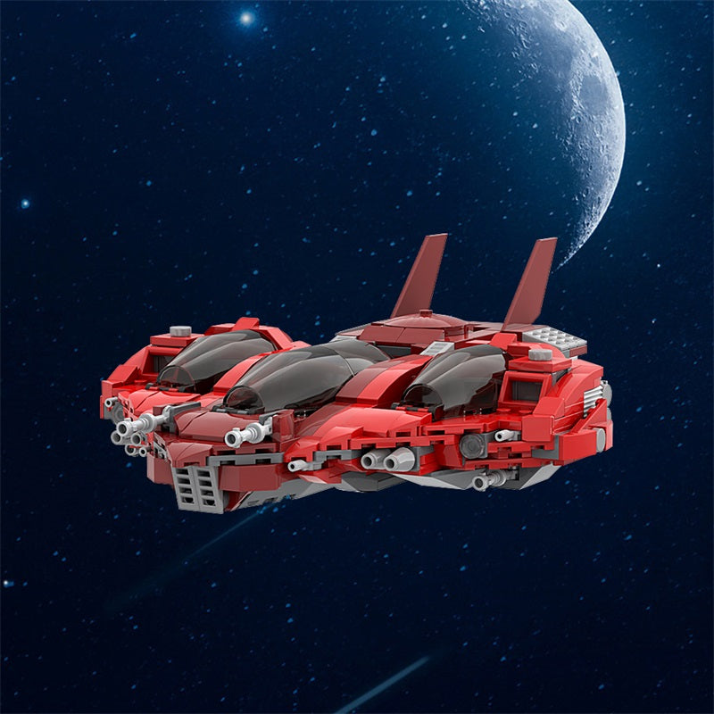 (Gobricks version) 575PCS MOC-146932 Pata'Herz-class exploration craft