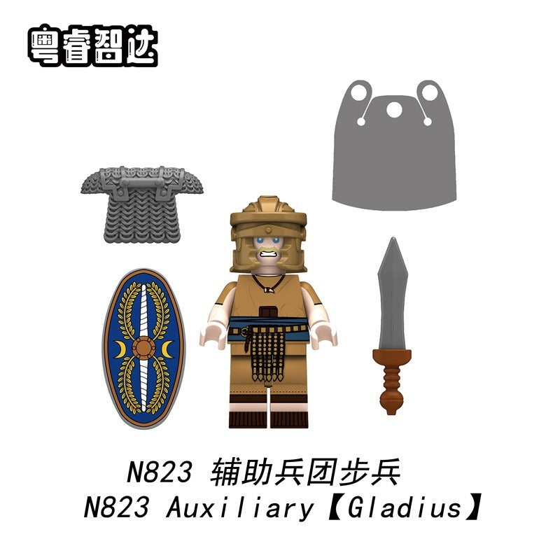 N822-825 Middle Roman Auxiliary Legion Minifigures – Joy Bricks