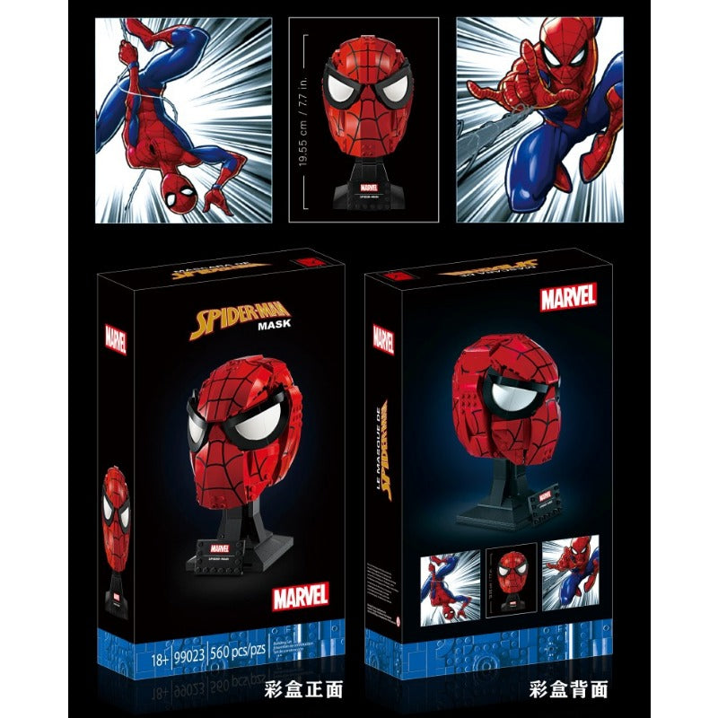 560pcs Spider-Man's Mask