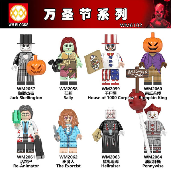 WM6102 Halloween Series Minifigures – Joy Bricks