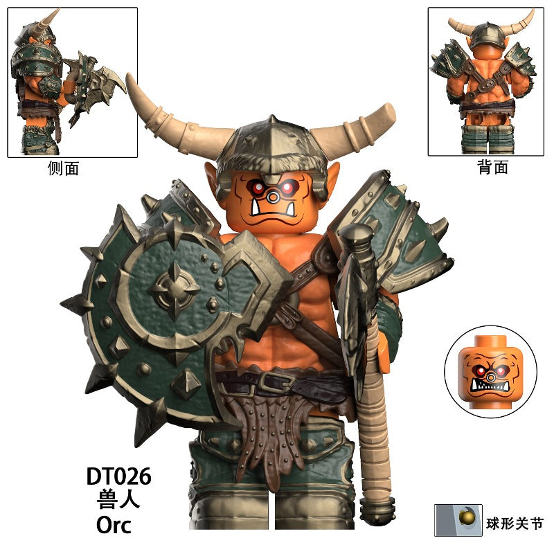DT8905 world of warcraft Series Orc Minifigures – Joy Bricks